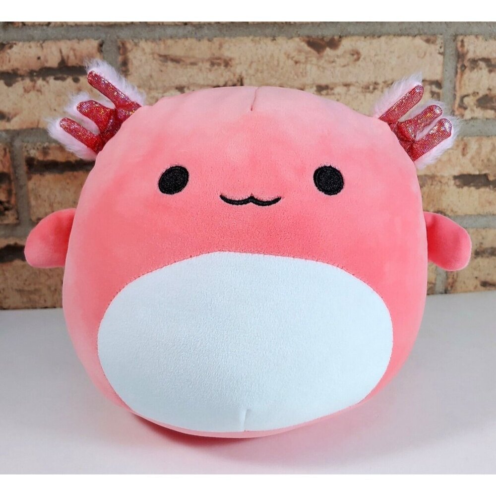 Archie - 8in. Stuffed/Plush Squishmallows Axolotl - Pink
